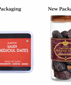 Alternative view of Markstor Premium Medjoul Dates - 500 grams - 'A Plus' Grade Organic, Jumbo Size, Naturally Sweet Khajoor/Khajur