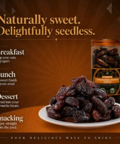 Markstor Seedless Omani Dates - Premium Selection - Fat-Free | No Cholesterol | No Added Sugar | Dates Dry Fruits - Image 7