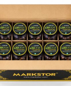 Alternative view of Markstor Ajwa Al-Saudi® - Everyday Jar 5 Kg [500g x 10]  - Ajwa Dates of Madina, Saudi Arabia